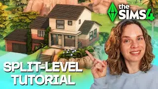 How to Build a Split-Level Home in The Sims 4 💚