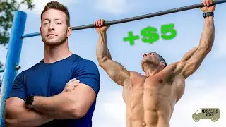 Giving College Students $5 for EVERY Pullup | Battle Bus