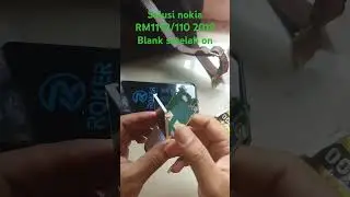 Nokia 110 2019/ Rm1192 blank setelah on #shorts #hardresetinfo #babyphone #service #nokia