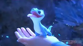 Elsa Meets The Fire Spirit Bruni Scene - Frozen 2 Movie Clip Full