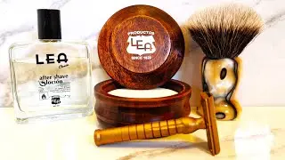 LEA Shaving Classic Set First Try.