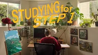 Studying for STEP 1 - a glimpse inside the life of a medical student 🩺