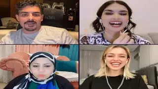 ميس دعاء و ايهاب العوني و داريا و ان عمر الفراوله و داريا الحامل جننتهم بحملها 🤣💃🔥😂