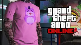 Уникальные футболки из игрового зала в GTA Online