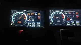 Race dashboard CAN bus