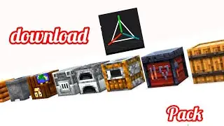 Block-Pack Minecraft for prisma 3D  (con textura 3D) blocks model