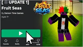 Trying out this One Piece Game in Roblox | Fruit Seas