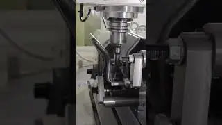 Обработка стальной отливки т-фрезой на вертикальном обрабатывающем центре с ЧПУ