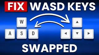 How To Fix WASD Keys Swapped with Arrow Keys in Windows 10/11 (FAST & EASY)