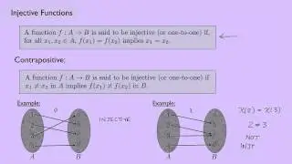 (Abstract Algebra 1) Injective Functions