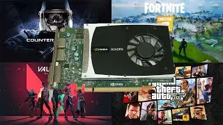 Nvidia Quadro 2000 1GB GDDR5 in 2021. Tested in 8 games.