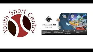Inkscape Tutorial. Inkscape 1.0 Tutorial. Youth Sport Centre Simple Logo.