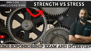 STRENGTH VS STRESS - ASKED IN AEMA & IMS GOA