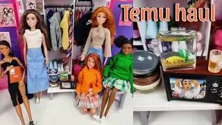 Temu MINIATURE haul 1:6 1:12 scale minis & crafts!