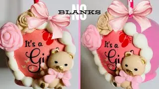 Pre-Made Templates for Candy Apples - Baby Shower Pink Candy Apples