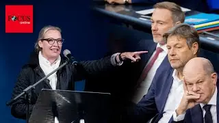 Jetzt ist sogar AfD-Chefin Alice Weidel beliebter als das Ampel-Trio