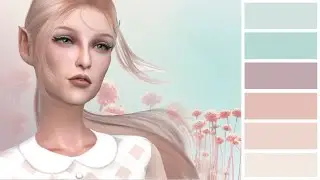 CAS► Нежная палитра (The Sims 4)