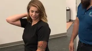 Receptionist with Upper Back Pain seeks Full Body Chiropractic Adjustment