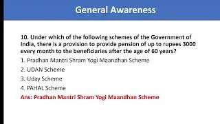 General Awareness || Current Affairs|| SSC CGL 2024 || PYQ || CHSL, MTS || GS/GK || Static GK ||