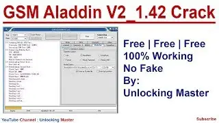 GSM Aladdin V2_1.42 Crack with Loader 100% Working with Keygen
