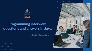 Java programming questions asked in interview #javatutorial #javainterviewquestions