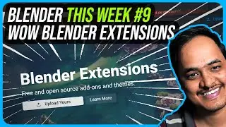 Never knew blender extension could do this  