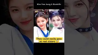 Korean actress and their 4th gen sisters #lesserafim #ive #itzy #newjeans #nmixx #suzy
