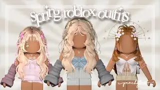 *AESTHETIC* roblox SPRING outfits (pt2) | w codes + links| peachytea