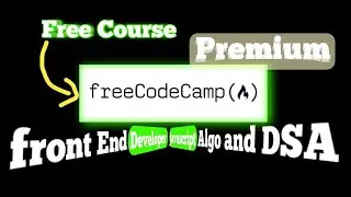 How to Become Front End DEVELOPER and Pro In DSA all New Javascript Latest Course #javascript #dsa