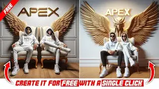 How To Create 3D Couple Ai Wings Name Image | Trending Wings Name Video Editing | Bing Image Creator