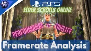 Elder scrolls Online : Performance Vs Fidelity framerate analysis