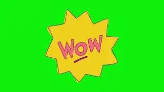 WOW animation green screen #15designs