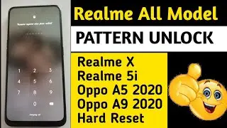 Realme X (RMX1901) Pattern Lock Remove All Realme OPPO Hard Reset New Update 😍