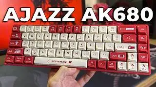 Teclado Custo Beneficio com visual UNICO - AJAZZ K680
