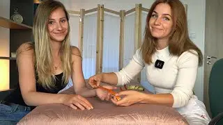 ASMR Medical Hand Exam on a Real Person & Massage | Intentional 