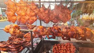 Cambodia Street Foods: Grilled Chicken and Roast Honey Ducks