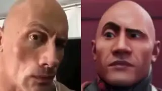 The Rock fortnite comparaison (meme)