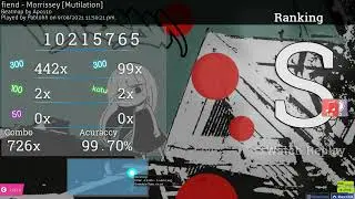 Pablohh | Morrissey [Mutilation] + HDHR | 99.70% FC