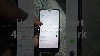 How to convert 4g network to 5g network