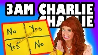 3 AM Challenge Charlie Charlie Pencil Game. Totally TV