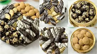 بعجينة وحدة👌🏻وبدون بيض💫حلويات اقتصادية سهلة التحضير وبنتها خيالية✔️