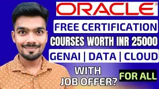 Are Oracle FREE Certification Courses Enough to Get You Hired?