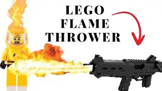 REAL WORKING LEGO FLAME THROWER!!