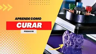 🔨 How to WASH and CURE RESIN 3D pieces 👉 ( RESIN 3D PRINTING GUIDE ) * Part 2 *