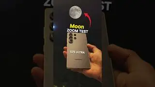 S25 Ultra Moon Zoom test 😂