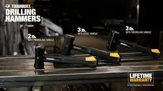 TOUGHBUILT Drilling Hammers - TB-H1-1DR-F3 / TB-H1-1DR-S3 / TB-H1-1DR-F2