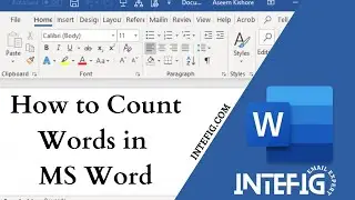 How to Count Words in MS Word