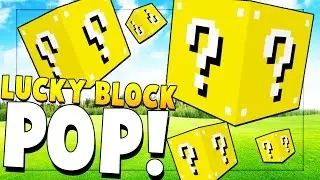 BRAND NEW MINIGAME - Minecraft LUCKY BLOCK POP | JeromeASF