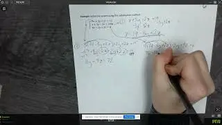 Substitution with 3 Variables