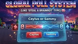 Roblox Studio Poll System - Full Script & Tutorial!